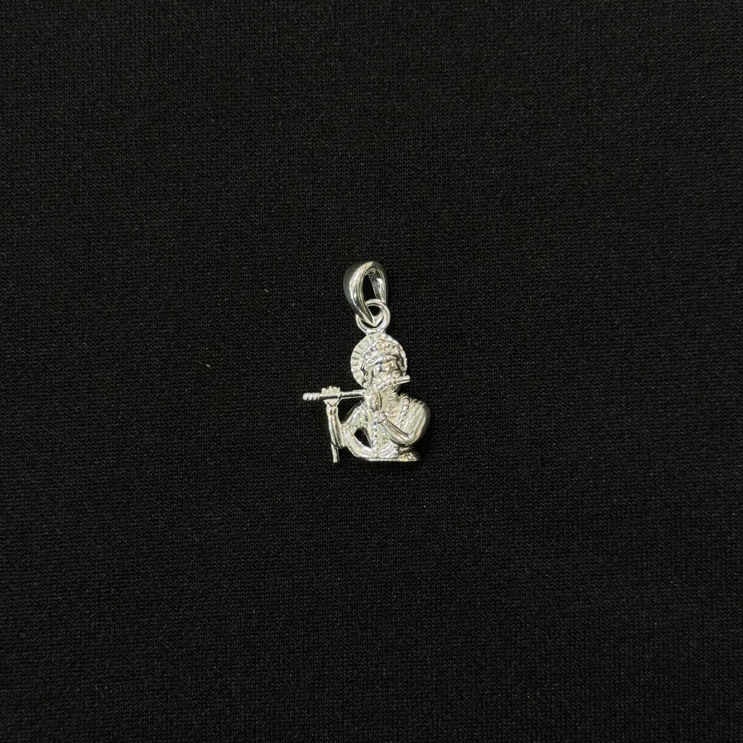 Silver Krishna Pendant-1pc