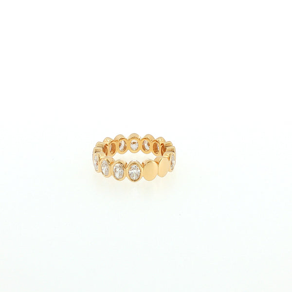 18K YG LAB Diamond Ring