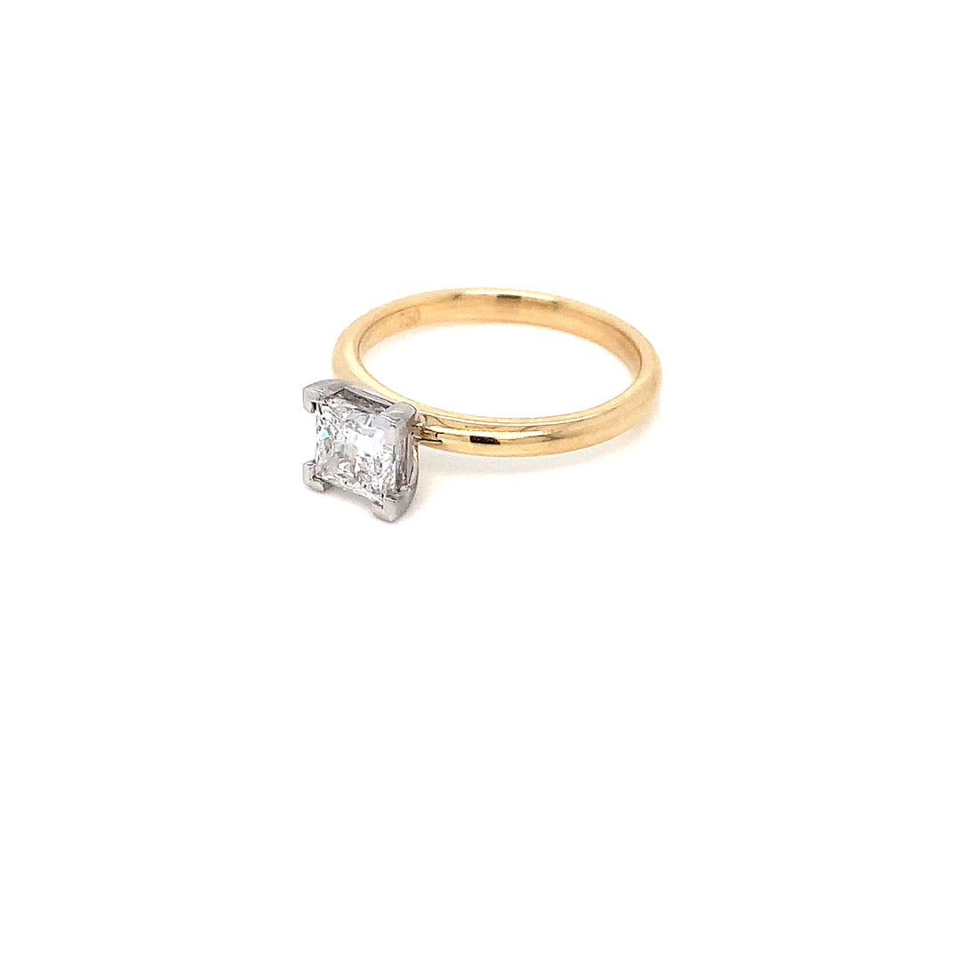 18K YG LAB Diamond Ring-1pc