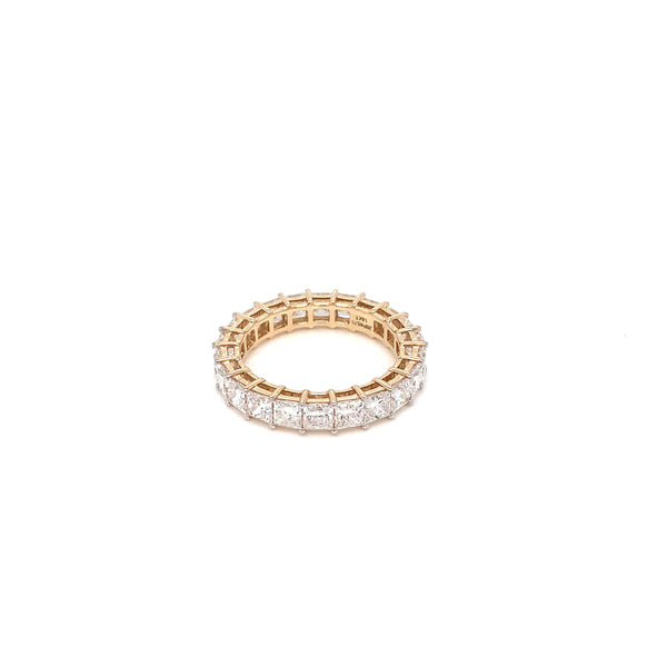 14K YG Band LAB Diamond Ring-1pc
