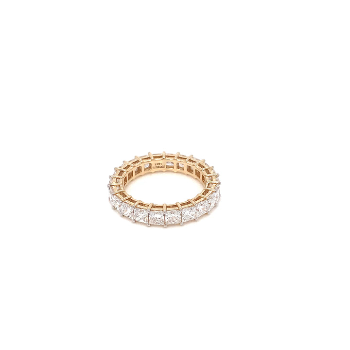 14K YG Band LAB Diamond Ring-1pc