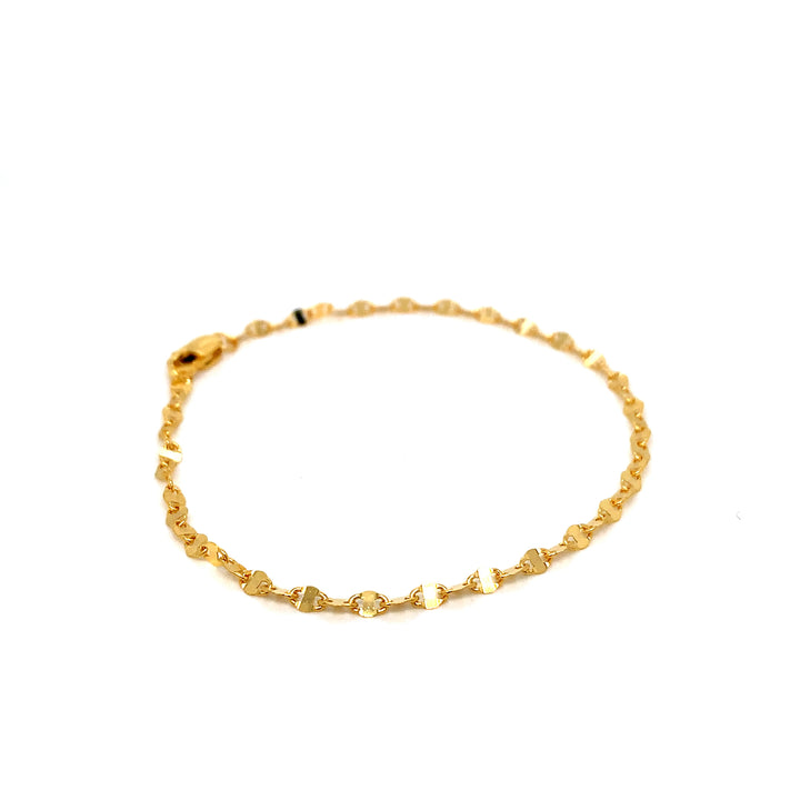 22K YG Fancy Bracelet-1pc