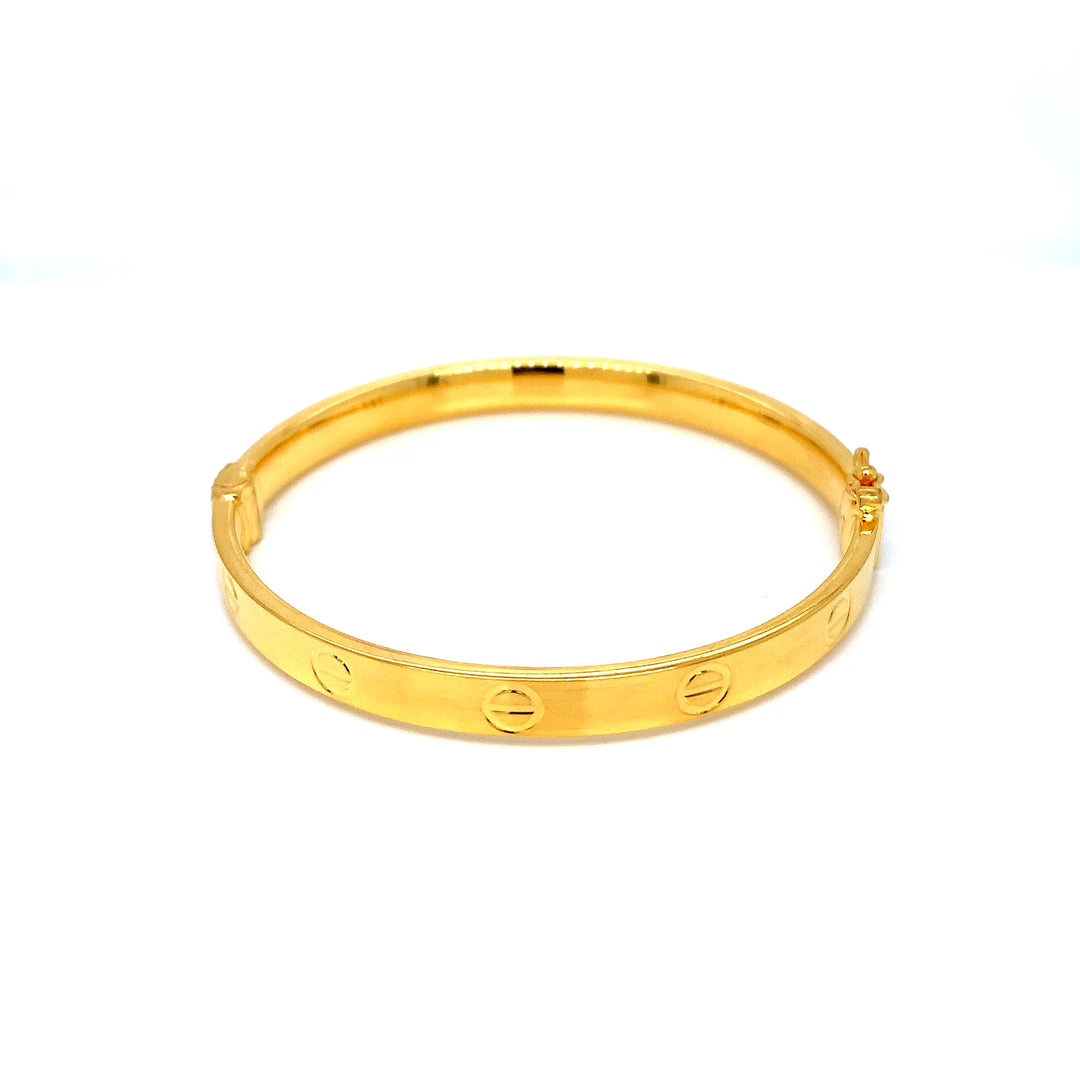 22K YG Cartier Bangle-1pc