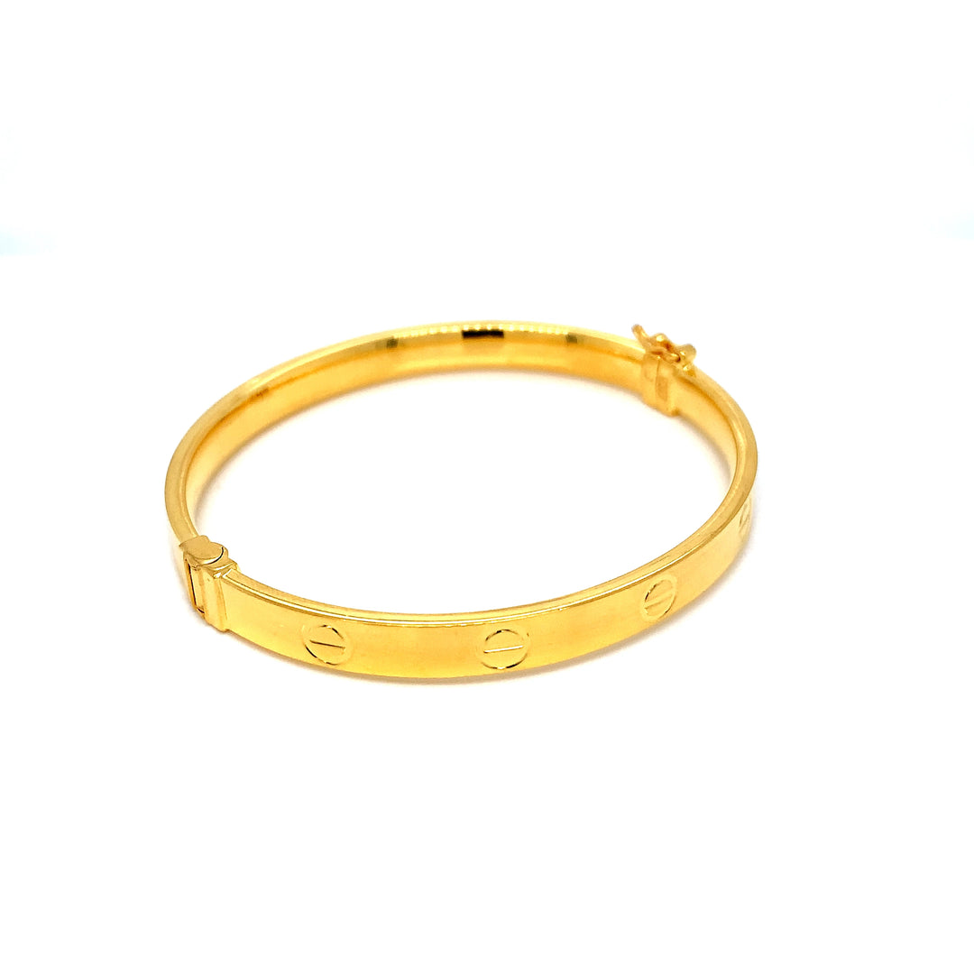 22K YG Cartier Bangle-1pc