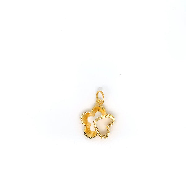 22K YG Fancy Pendant-1pc