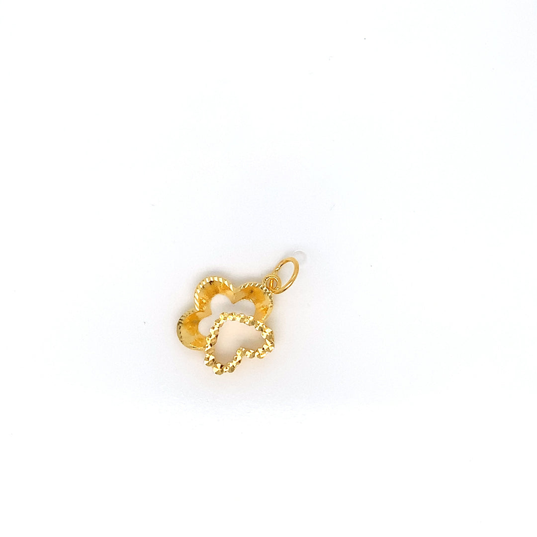 22K YG Fancy Pendant-1pc
