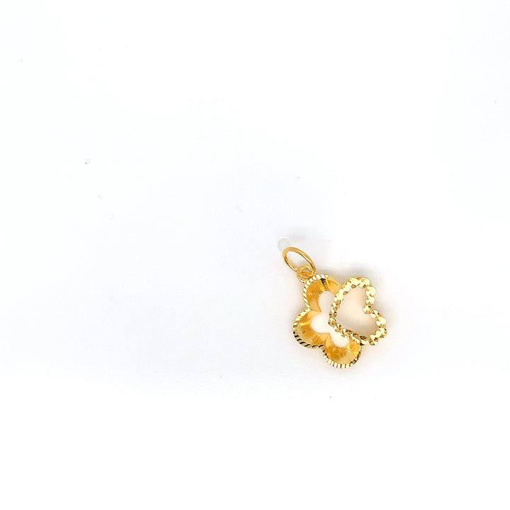 22K YG Fancy Pendant-1pc
