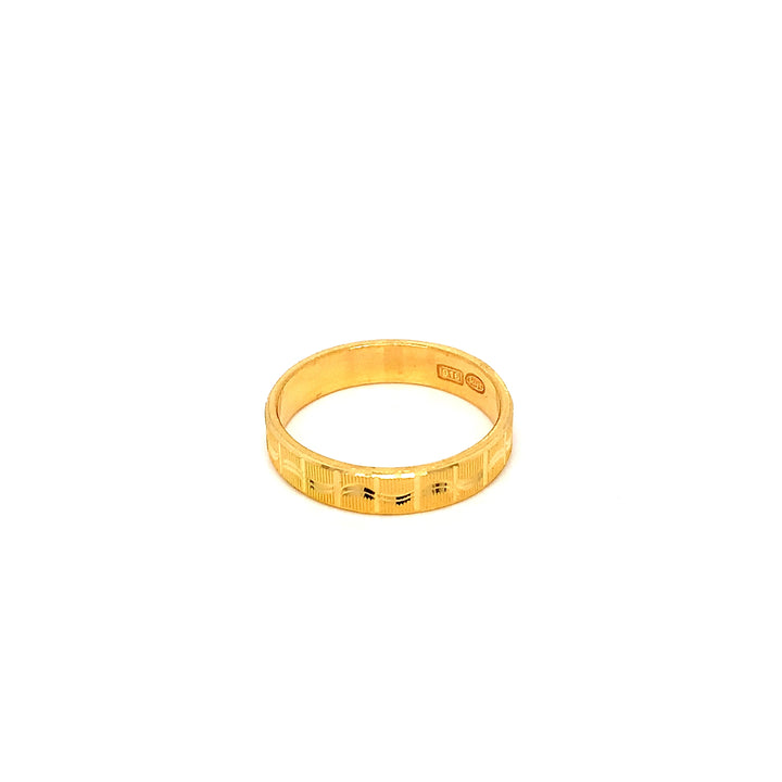 22K YG Fancy Ring-1pc