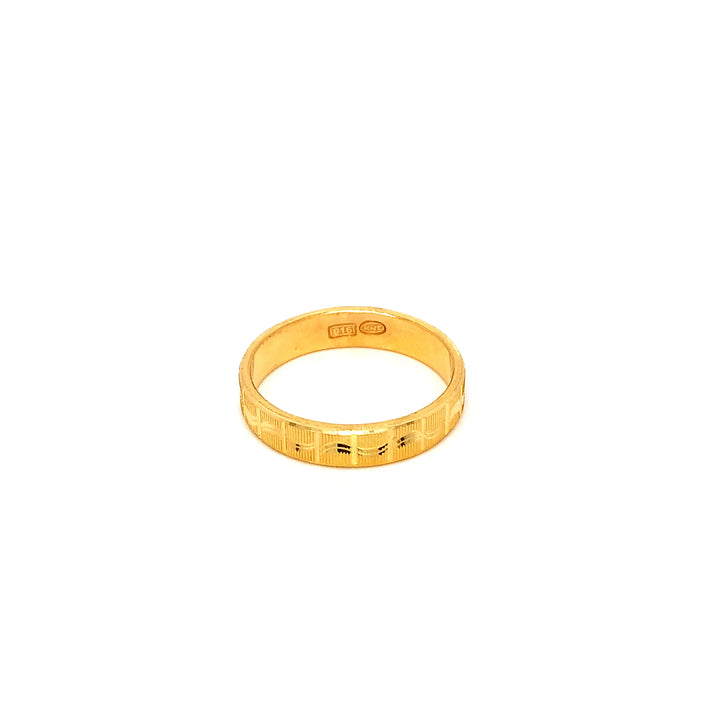 22K YG Fancy Ring-1pc