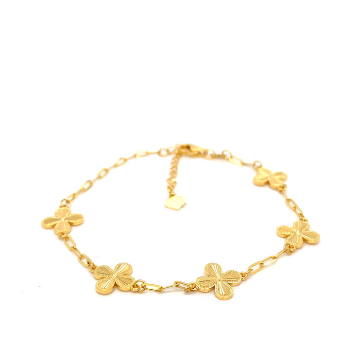 22K YG Facny Bracelet-1pc