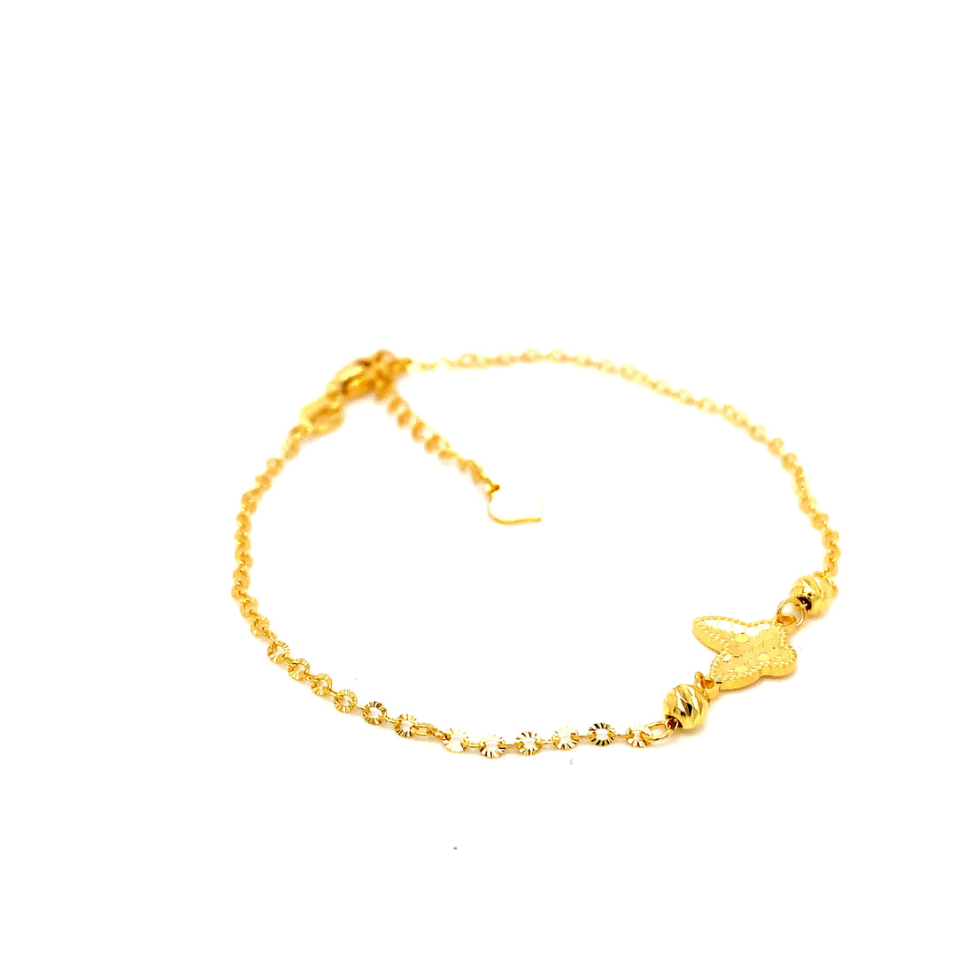 22K YG Facny Bracelet-1pc