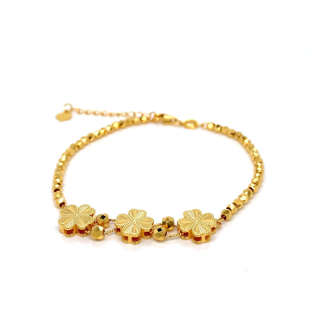 22K YG Facny Bracelet-1pc