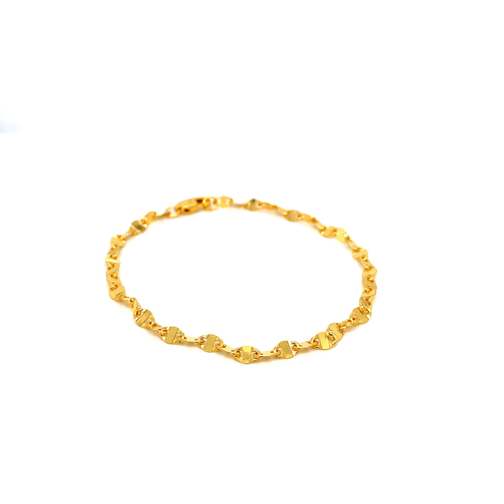 22K YG Facny Bracelet-1pc