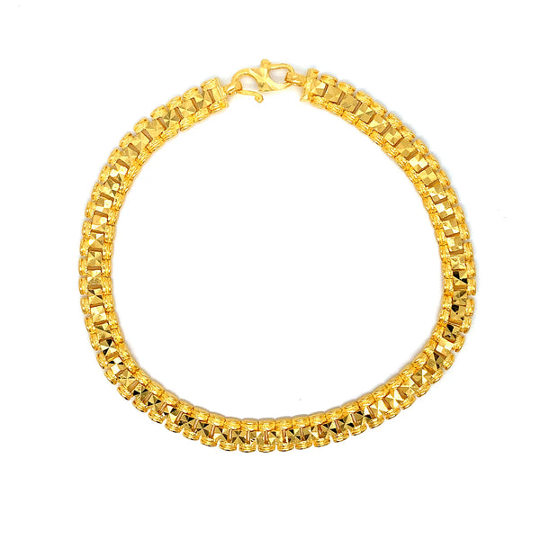 22K YG Fancy Bracelet-1pc