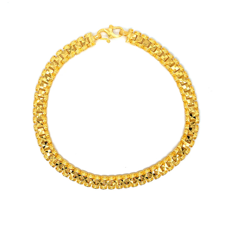 22K YG Fancy Bracelet-1pc