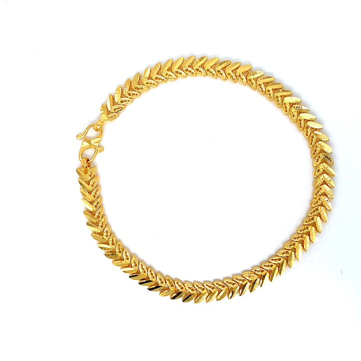 22K YG Fancy Bracelet-1pc