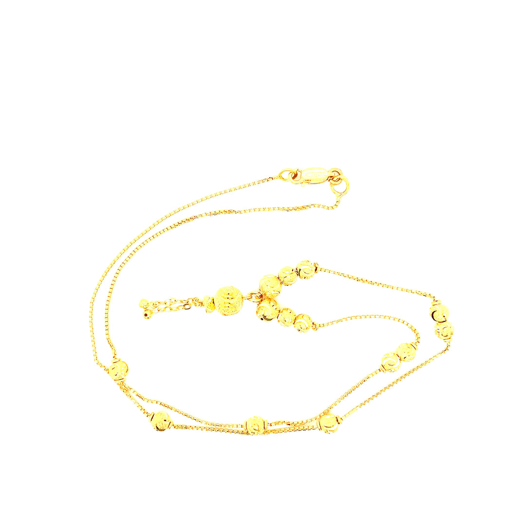 22K YG Fancy Necklace-1pc