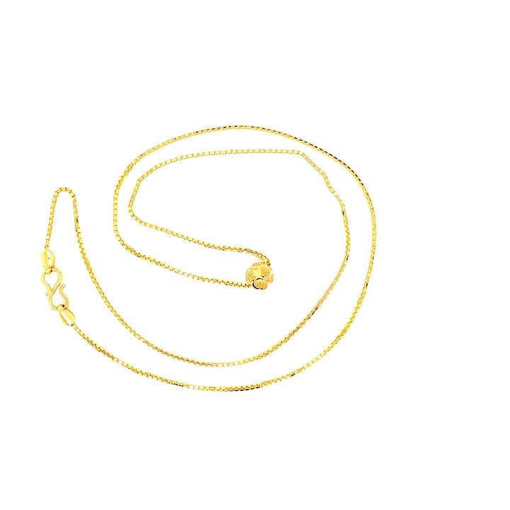 22K YG Fancy Necklace-1pc
