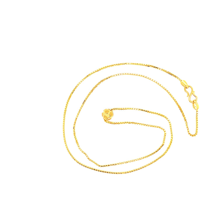 22K YG Fancy Necklace-1pc