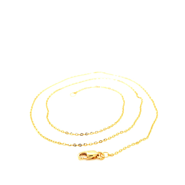 22K YG Fancy Necklace-1pc