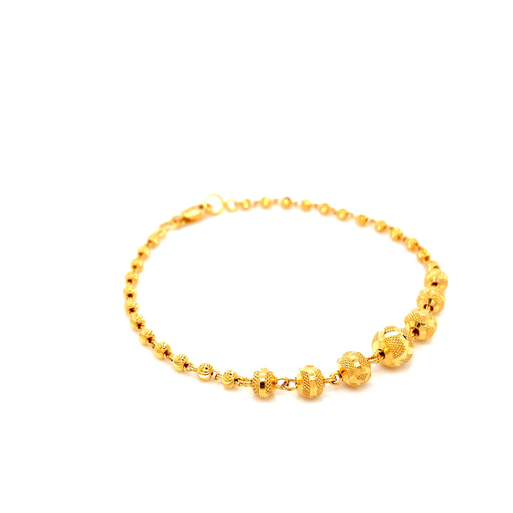 22K YG Fancy Bracelet-1pc