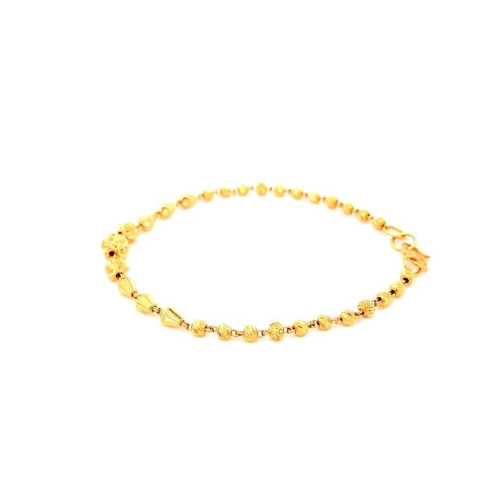 22K YG Fancy Bracelet-1pc