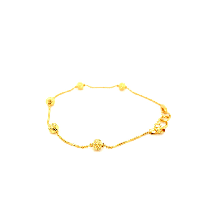 22K YG Fancy Bracelet-1pc