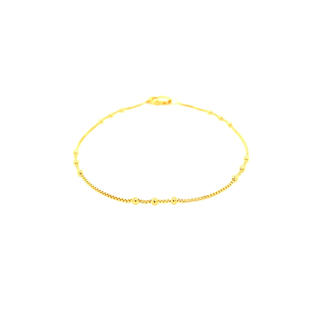 22K YG Fancy Bracelet-1pc