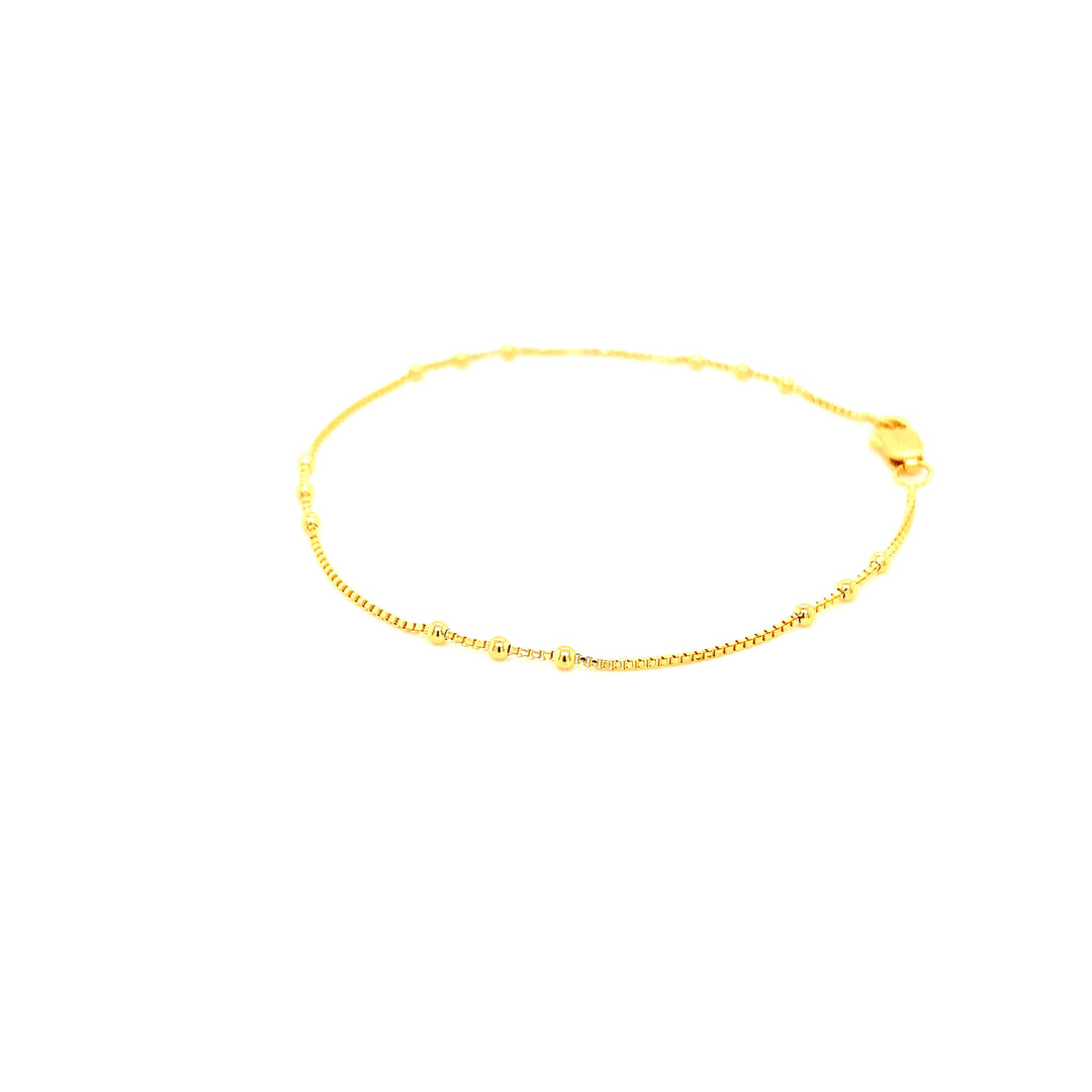 22K YG Fancy Bracelet-1pc