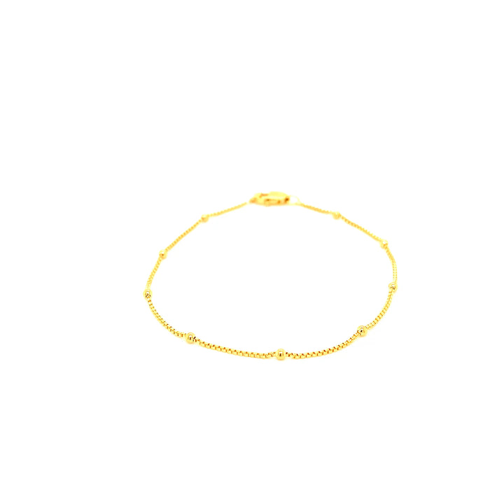 22K YG Fancy Bracelet-1pc
