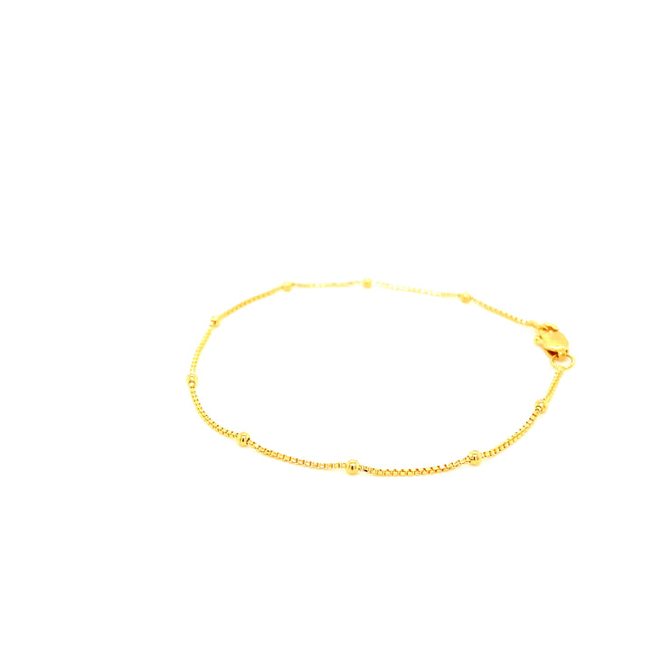 22K YG Fancy Bracelet-1pc