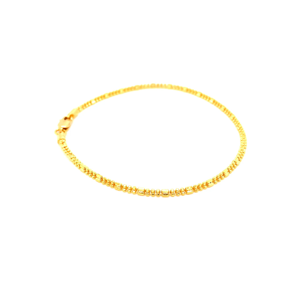 22K YG Fancy Bracelet-1pc