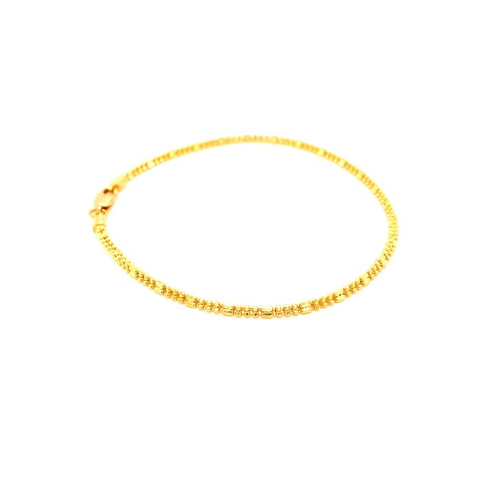 22K YG Fancy Bracelet-1pc