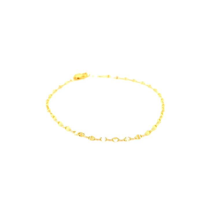 22K YG Fancy Bracelet-1pc