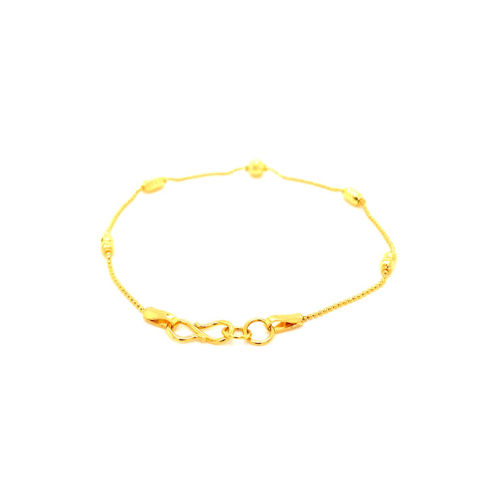 22K YG Fancy Bracelet-1pc