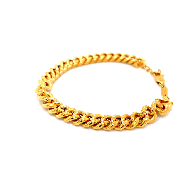 22K YG Fancy Bracelet-1pc