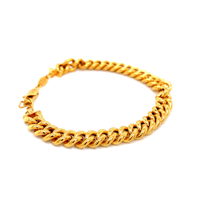 22K YG Fancy Bracelet-1pc