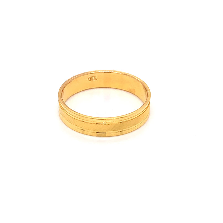 22K YG Fancy Ring-1pc