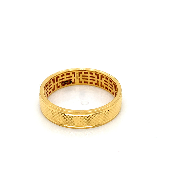 22K YG Fancy Ring-1pc