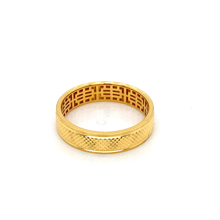 22K YG Fancy Ring-1pc