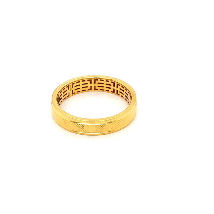 22K YG Fancy Ring-1pc