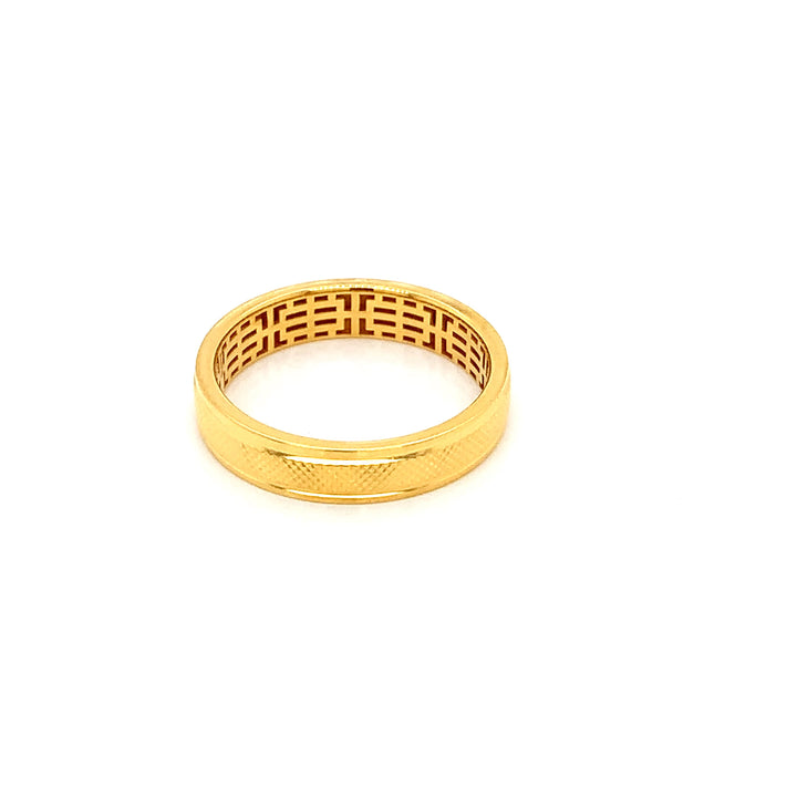 22K YG Fancy Ring-1pc