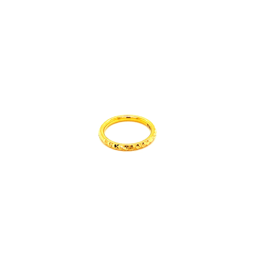 22K YG Fancy Ring-1pc