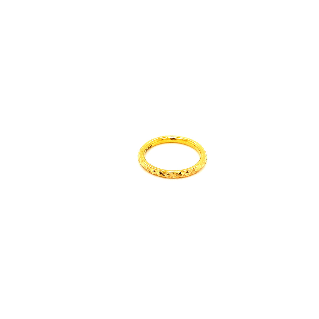 22K YG Fancy Ring-1pc