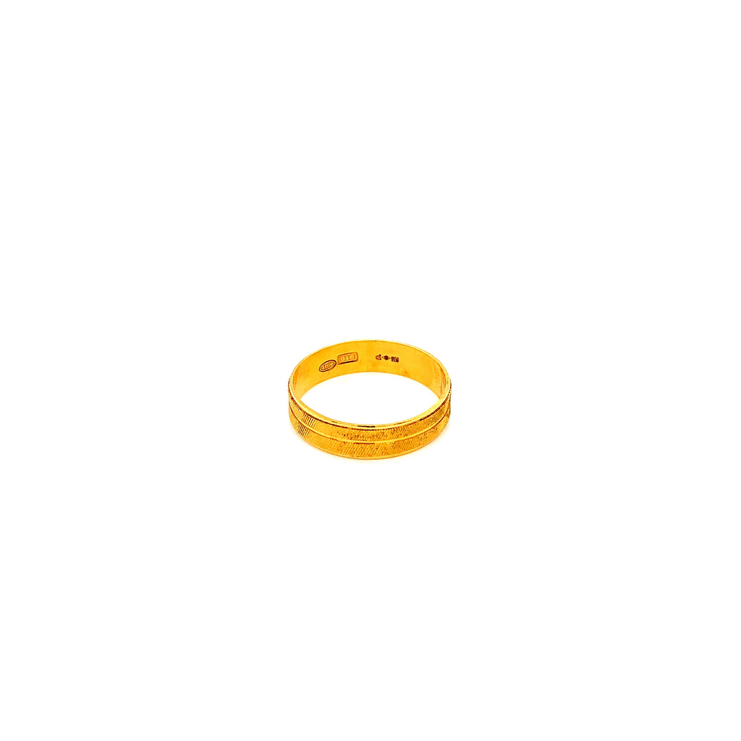 22K YG Fancy Ring-1pc