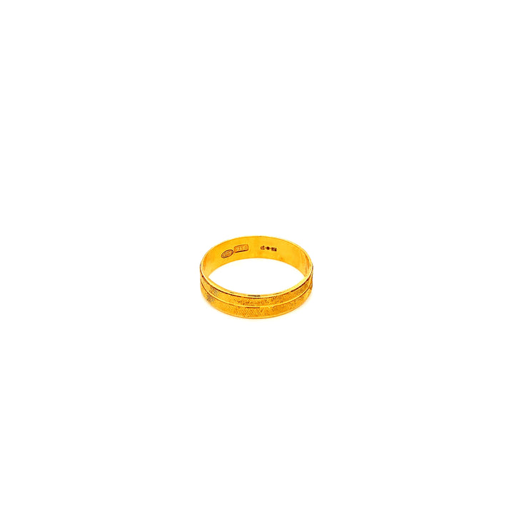 22K YG Fancy Ring-1pc