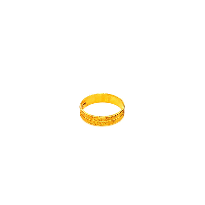 22K YG Fancy Ring-1pc
