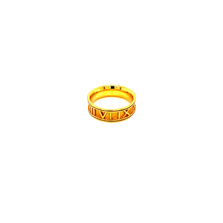 22K YG Fancy Ring-1pc