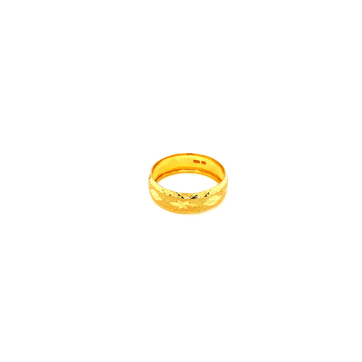 22K YG Fancy Ring-1pc