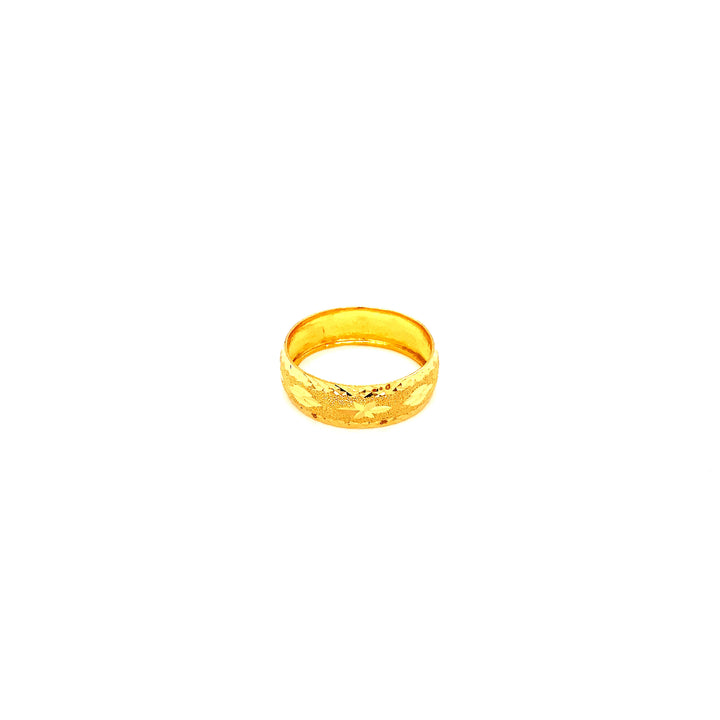 22K YG Fancy Ring-1pc